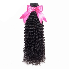 1 Bundle Kinky Curly Virgin Hair Bundle Deals,100% Human Hair Extension