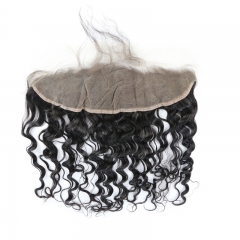 13x4 Natural Wave Wavy Transparent Lace Frontal With Bady Hair Best Selling 100% Human Hair  Wholesale Factory Price