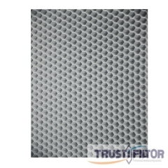 Aluminum honeycomb photocatalytic filter