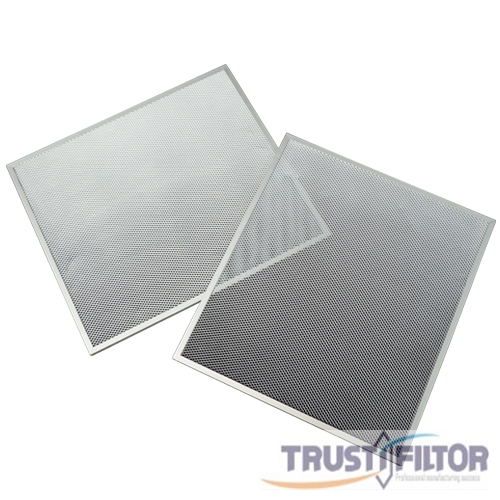 Diamond aluminum mesh photocatalyst filter