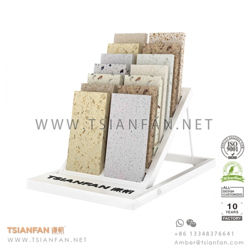 Metal Granite and Quartz Stone Table Stand Rack