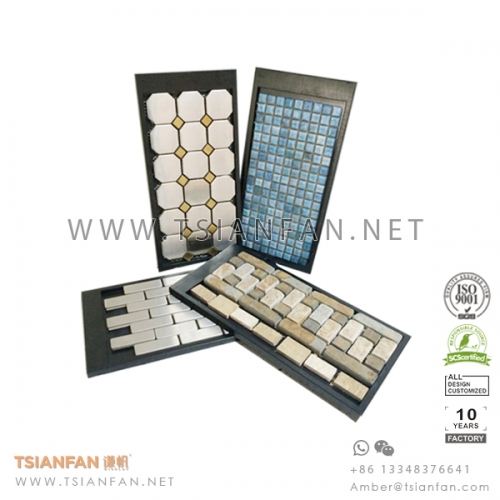 Plastic Glass Mosaic Tile Display Board