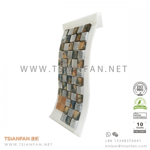 Acrylic Hanging Mosaic Tile Display Panel