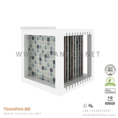 Mosaic Tile board Display shelf for Technical wall