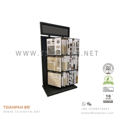 Showroom Wing Stone Tile Board Display Rack