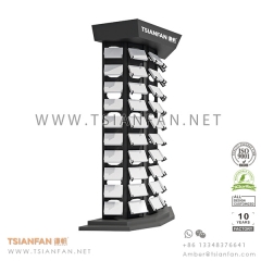 Natrual Stone and Granite Sample Chip Display Tower