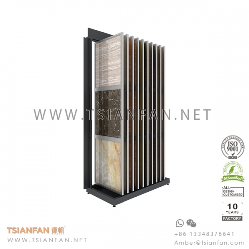 Ceramic Tile Wing Rack for Showroom