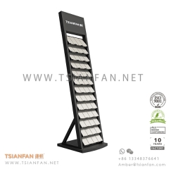 Metal Sheet Granite and Marble Stone Promotion Display Tower