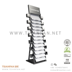 Quartz and Natrual Stone Sample Display Tower Rack