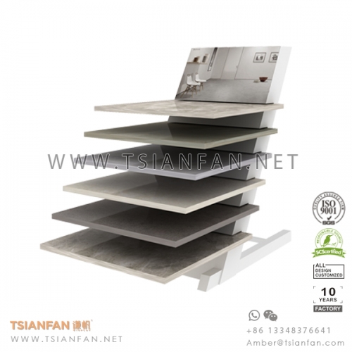 Showroom Ceramic Flooring Tile Display Rack