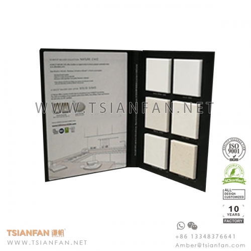 Quartz Stone Tile Sample Display Folder