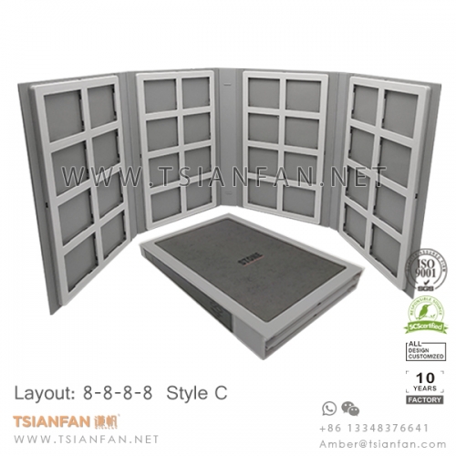 Plastic Artificial and Quartz Stone Sample Book Manufacturer