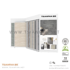 Sliding Ceramic Tile Showroom Display Rack