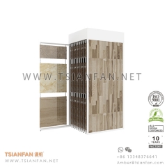 Sliding Ceramic Tile Showroom Display Idea