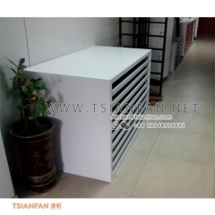 Showroom Porcelain Tile Drawer Display , Ceramic Tile Display Stand