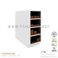 Custom Tile Sample Display Shelf for Porcelain Tile Showroom