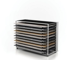 Drawer Type Ceramic Tile Display Rack Supplier