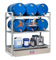 Oil Drum Rack Manufacturers, Engine Oil Display Rack