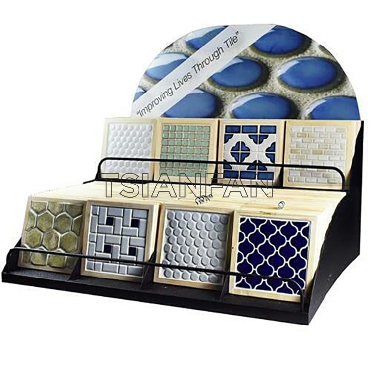 Table Top Display Mosaic Tiles Display Stand ST-155