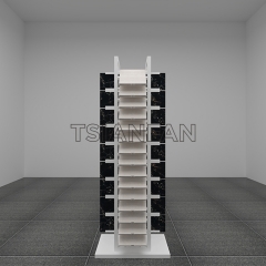 Marble Quartz Flooring Tile Sample Display Stand Frame for SINTERED Stone