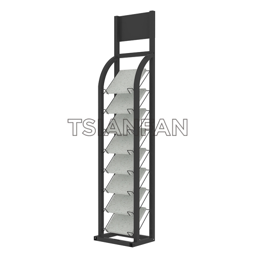 Waterfall Tile Display Rack Quartz Stone Display