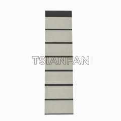 Waterfall Tile Display Stand 650x650 St-14 stone display