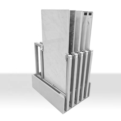 Sliding Rotating Ceramic Tile Metal Display Stand China Manufacturer