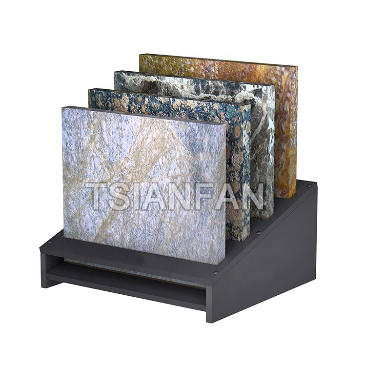 Showroom Marble And Stone Tabletop Display Stand