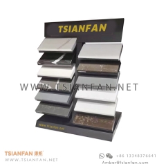 2021 New Style Quartz Porcelain Tile Sample Table Stand Rack