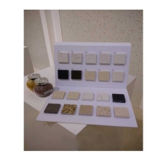 Quartz Stone Mosaic Tile Sample Display Boards