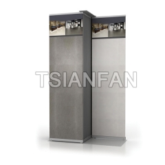 Custom Showroom Ceramic Sliding Tile Display Stand