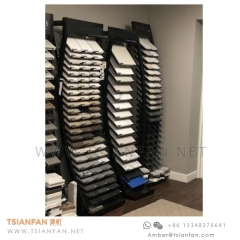 Granite and Marble Porcelain Slab Tile Display Tower Rack