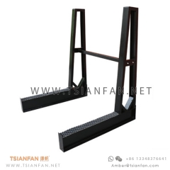 L Shape Style A Frame Stone Slab Rack , Granite and Marble Storage Rack