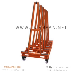 Glass A Frame Trolley , Slab Transportation Rack for Marble and Granite Stone