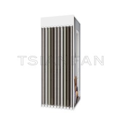 Hot selling door panel horizontal slides and pulls the cabinet door sample for showroom display stands