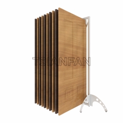 Factory New design Page Turning Door Displayof door panel display flooring stand