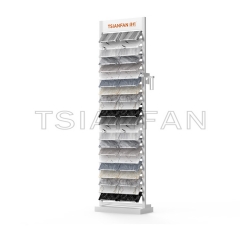 Stainless Steel Samples ,Porcelain Quartz Tile Display Rack