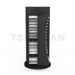 The new design marble tile upright display shelf-SRL701