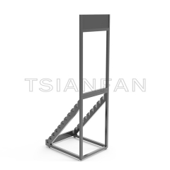 2023 new design waterfall quartz stone display stand-SG801