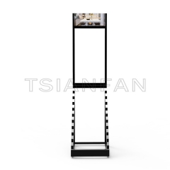 2023 new design waterfall quartz stone display stand-SG801