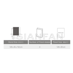 Highest Quality Stone Sample Display Rack Floor Display-SG024