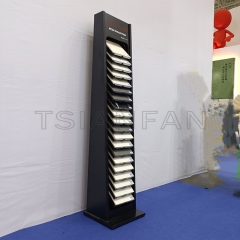 Sale of Used Quartz Stone Sample Display Rack Showroom Design
