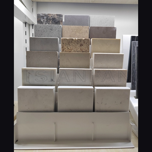 High-quality quartz stone sample table rack