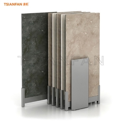 Large panel tile exhibition sliding display stand