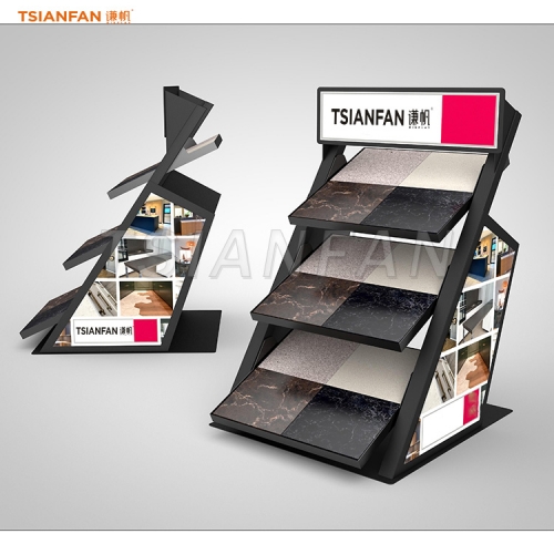 Nano Glass Panels desktop display stand sample exhibition rack