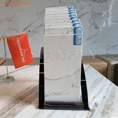 SRT024-Acrylic gradient bracket quartz stone tabletop display
