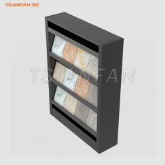 CC028-Ceramic tile display cabinet exhibition hall design floor cabinet supplier