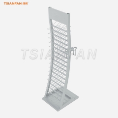 SRL017-Floor standing quartz stone sample display rack supplier China origin