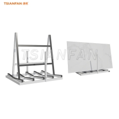 Engineering stone sample large panel rack floor-standing display rack