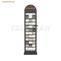 SRL018-Granite sample modern display stand three-color bracket floor